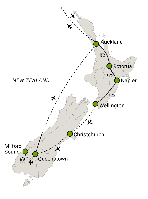 New Zealand in style New Zealand in style