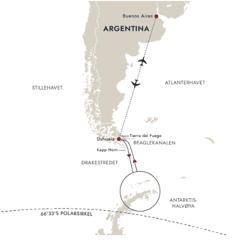 Hurtigruten Expeditions - Høydepunkter i Antarktis