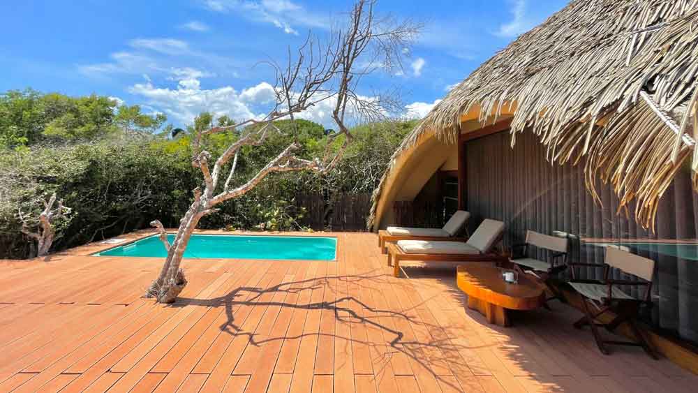 Chena Huts, Sri Lanka.