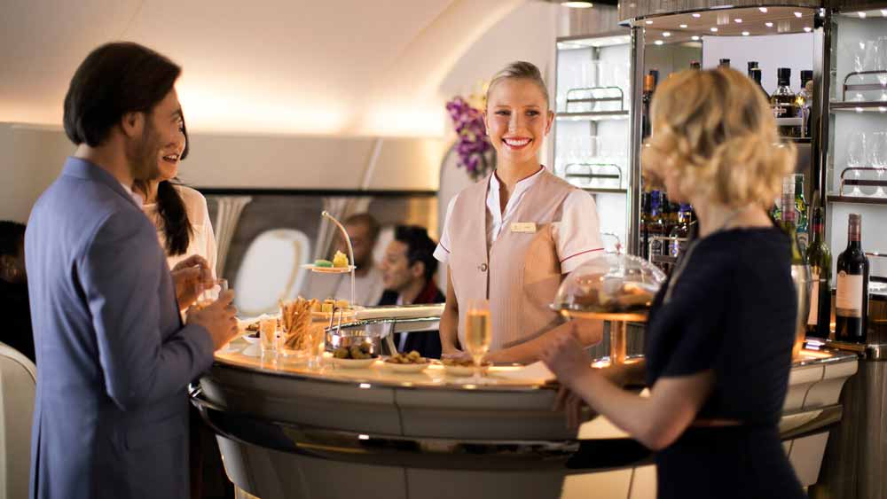 Emirates - A380-lounge