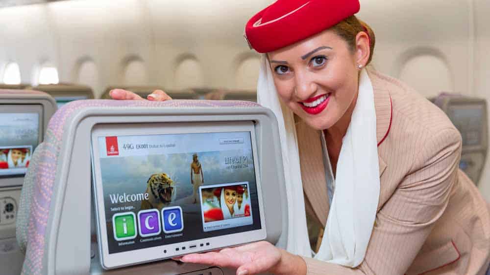Emirates inflight entertainment system