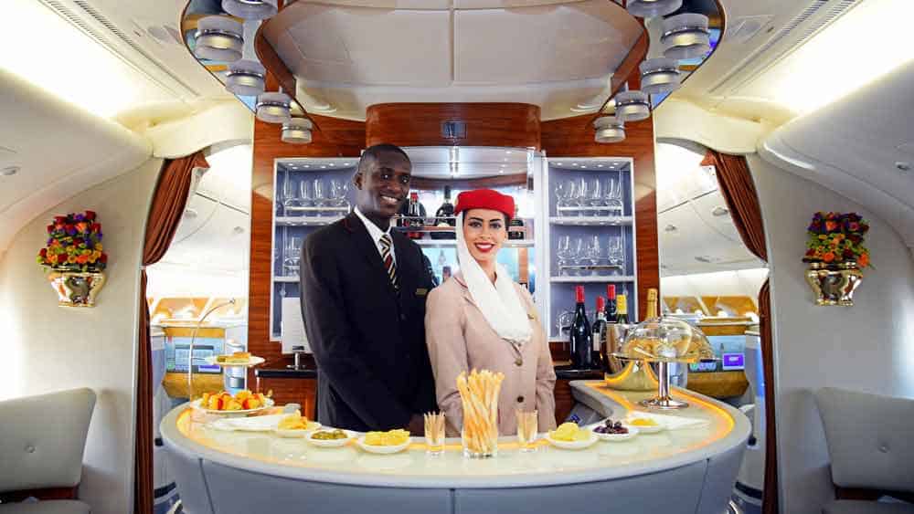 Emirates - A380-lounge
