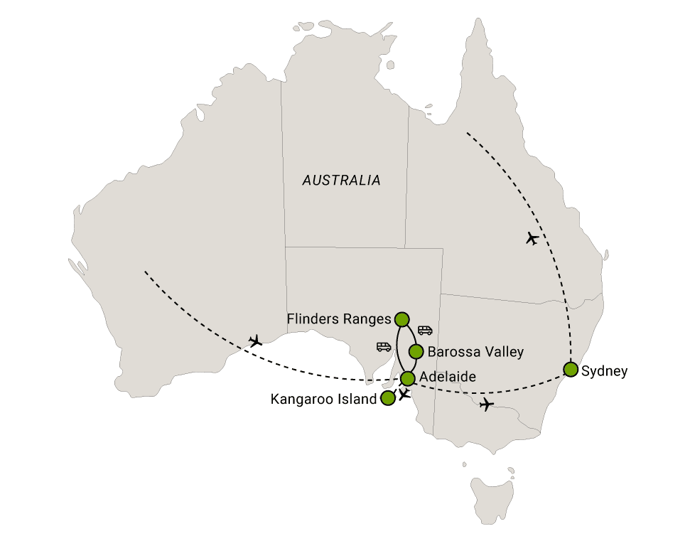 Det gode liv i South Australia og Sydney
