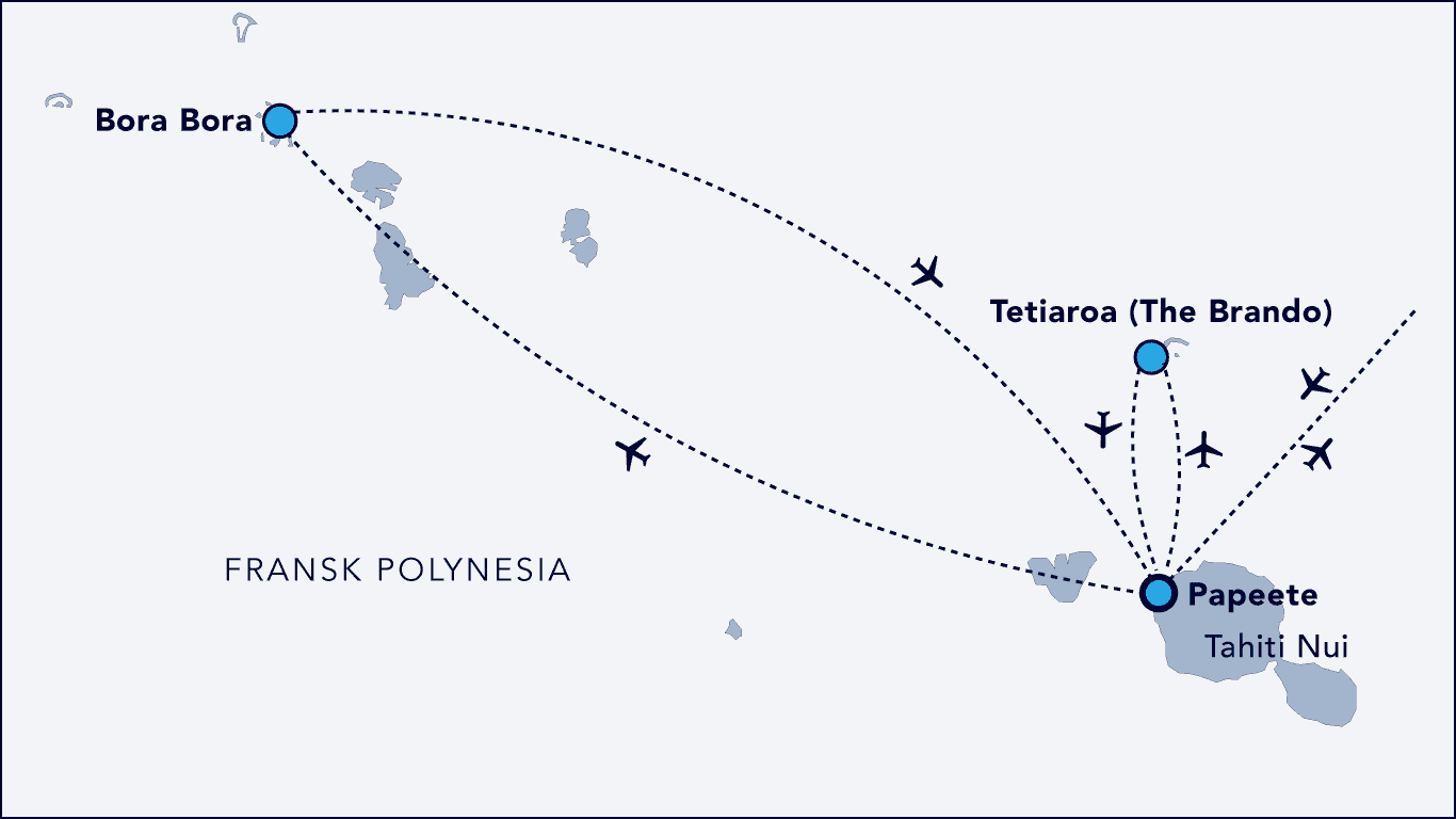 Luksuriøse Tahiti