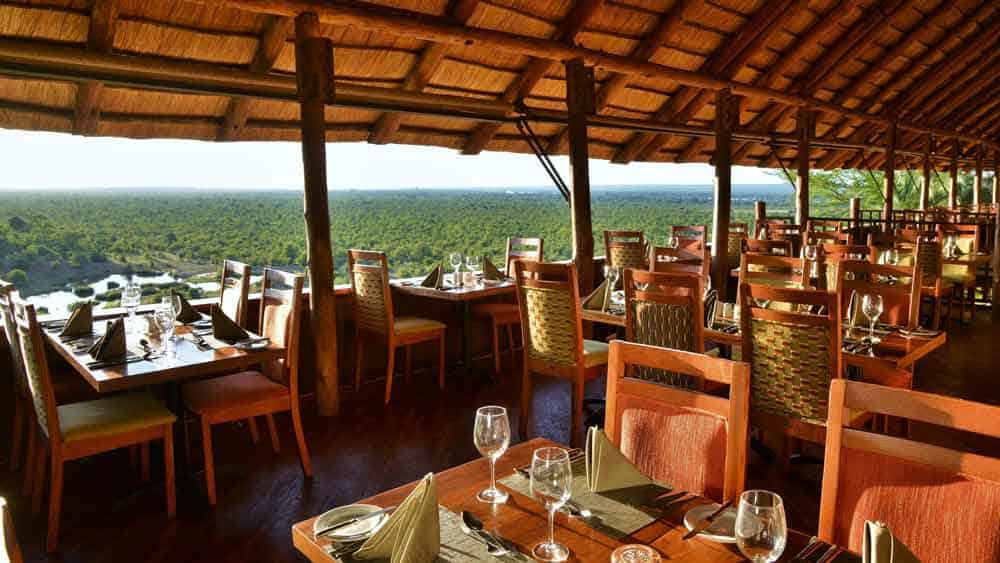Victoria Falls Safari Lodge.