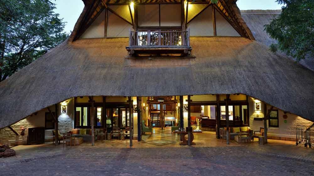 Victoria Falls Safari Lodge.