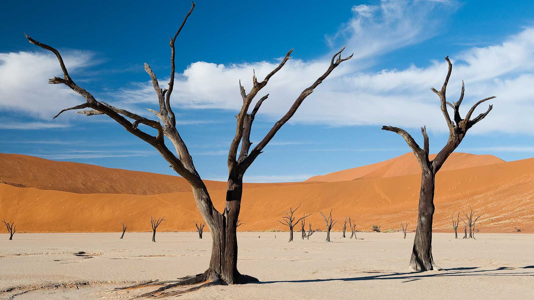 Sossusvlei i Namibia.