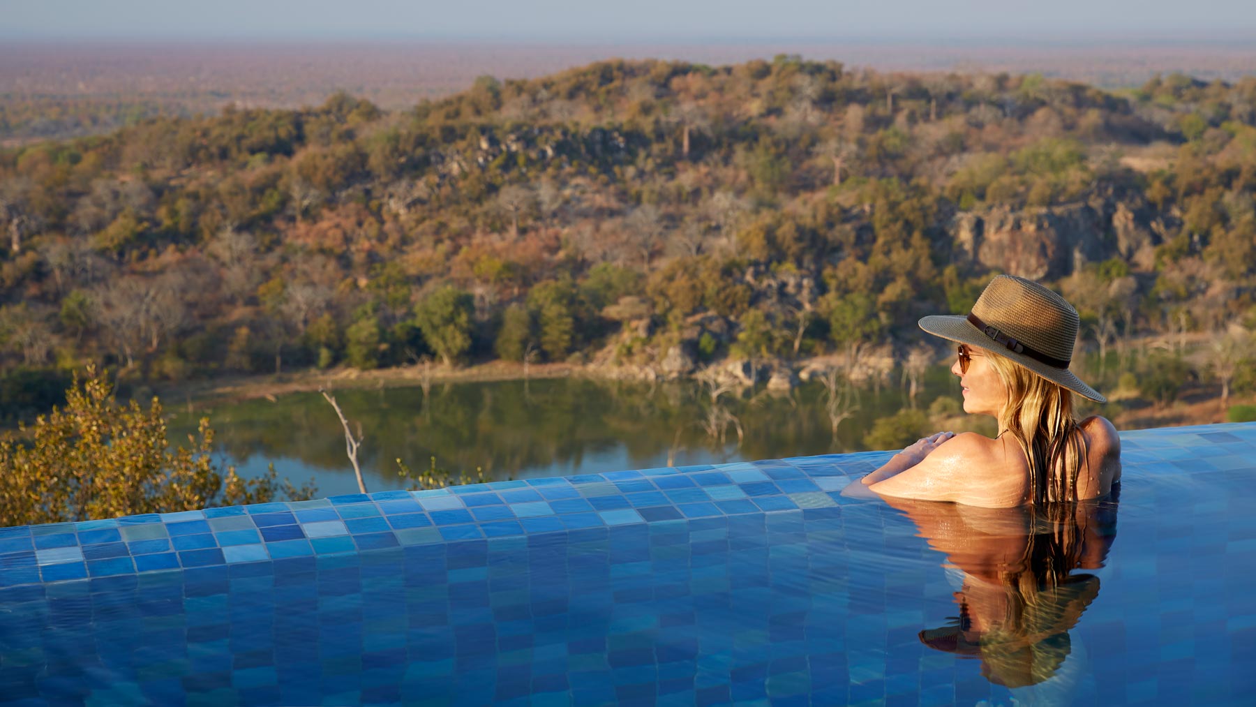 Singita Malilangwe i Zimbabwe.