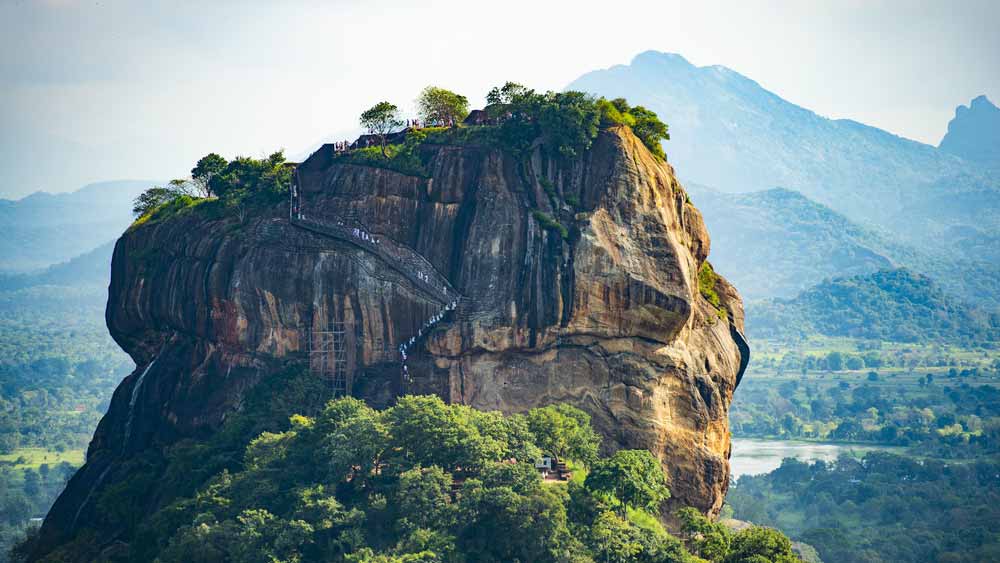 Sigiriya på Sri Lanka.