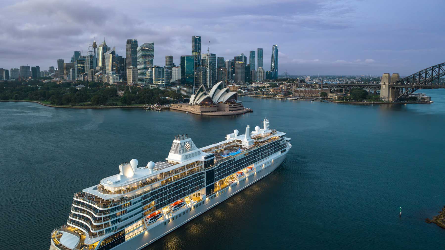 Silversea i Sydney.
