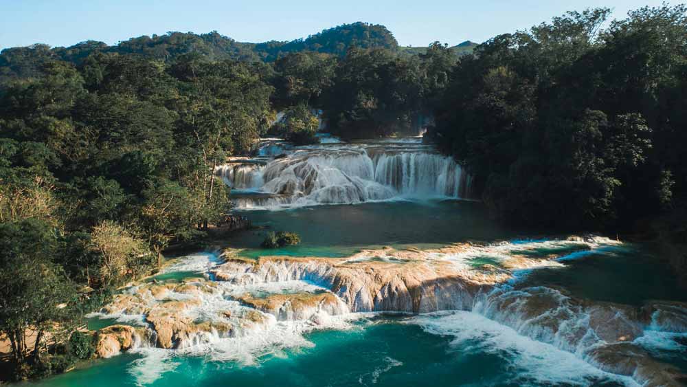 Cascadas de Agua Azul.