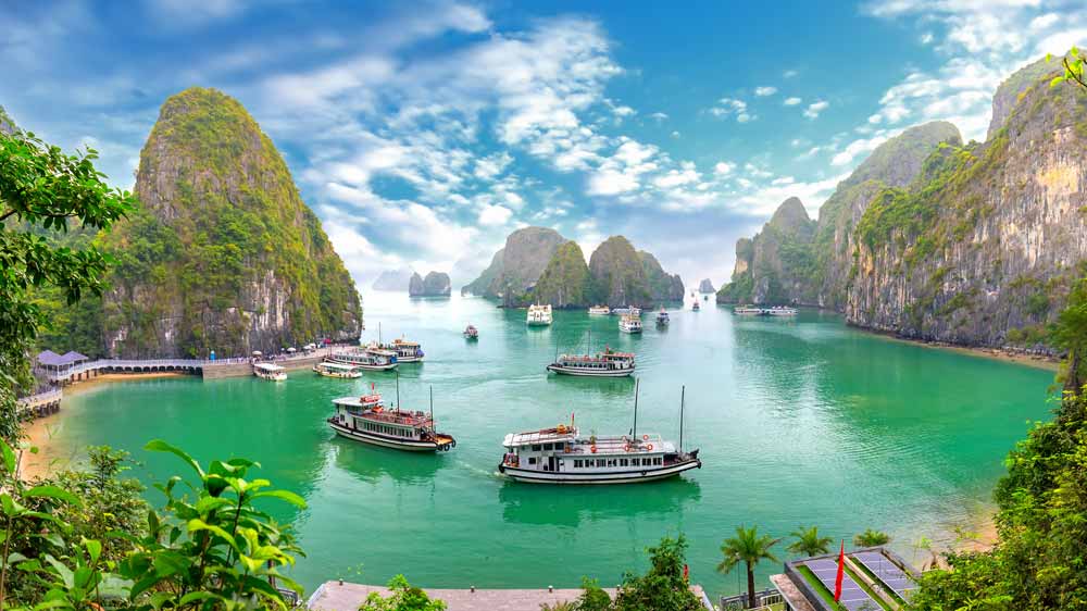 Halong Bay.
