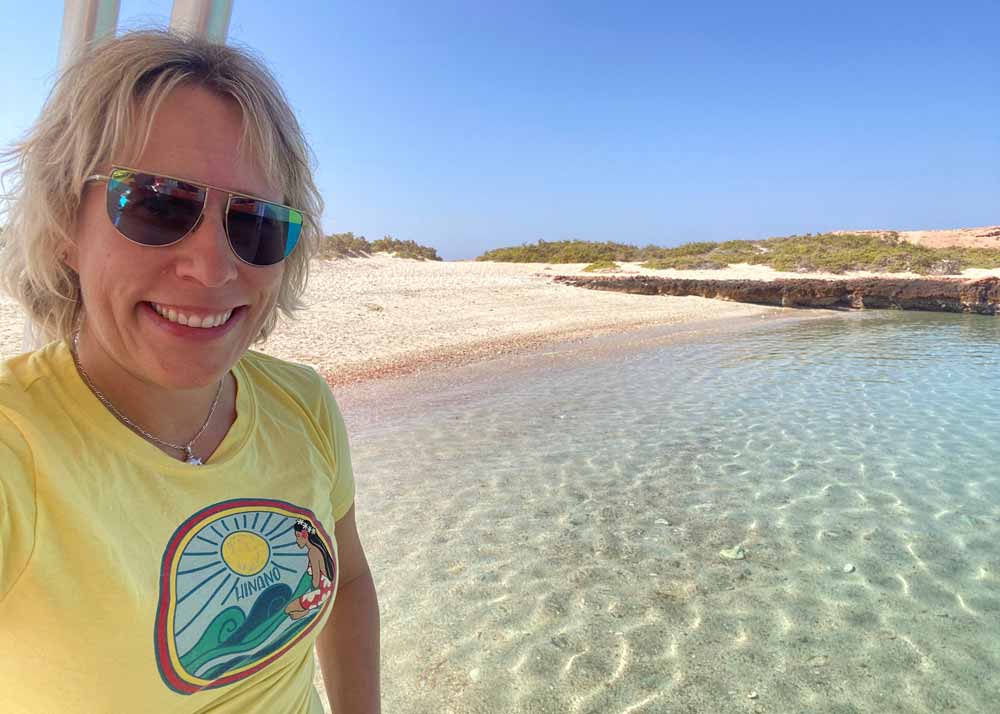 Linda på studiereise til Oman.