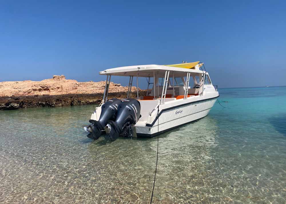 Linda på studiereise til Oman.