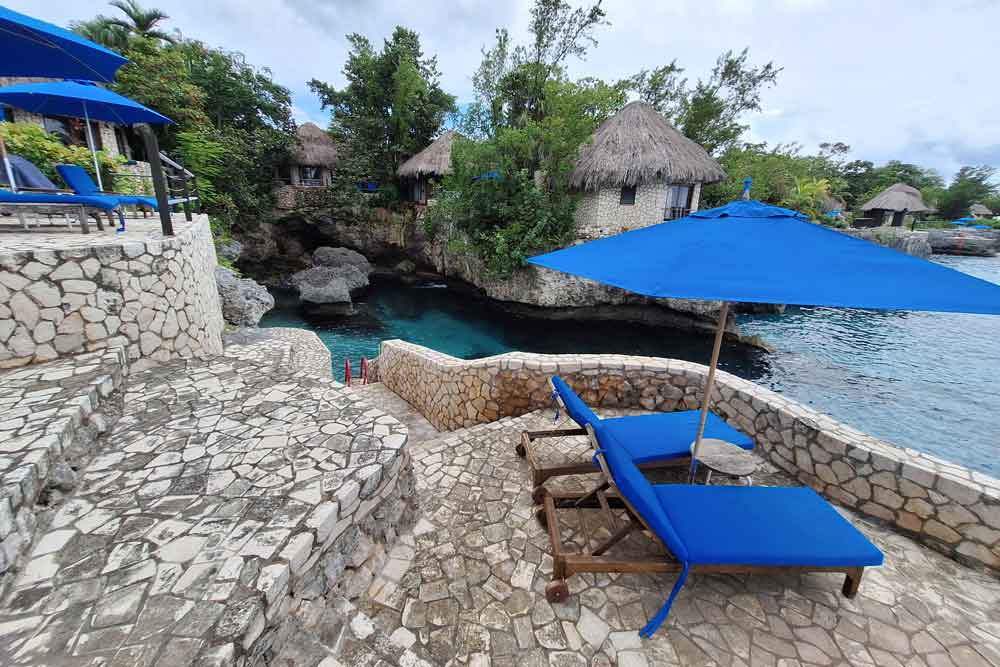 Rockhouse Hotel i Negril Cliffside.